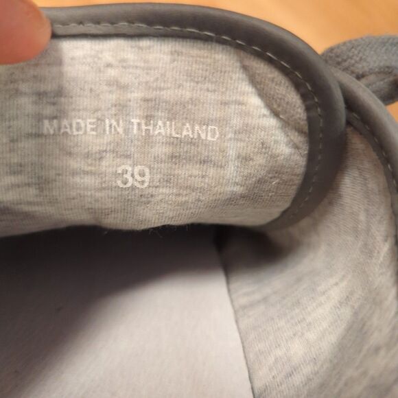 Rag & Bone Standard Issue Felted Wool Sneakers Womens US 8 EU 39 Gray Lace Up - Picture 7 of 8